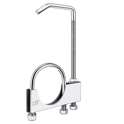 Datanly clamp front view showing hardware and hanger, durable repair solution