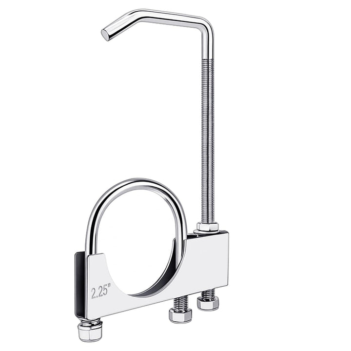 Datanly clamp front view showing hardware and hanger, durable repair solution
