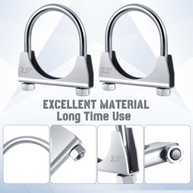 Datanly saddle and U-bolt detail demonstrating secure compression and even pressure