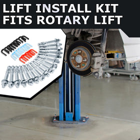 Datanly kit staged with installation tools to speed up professional lift setup