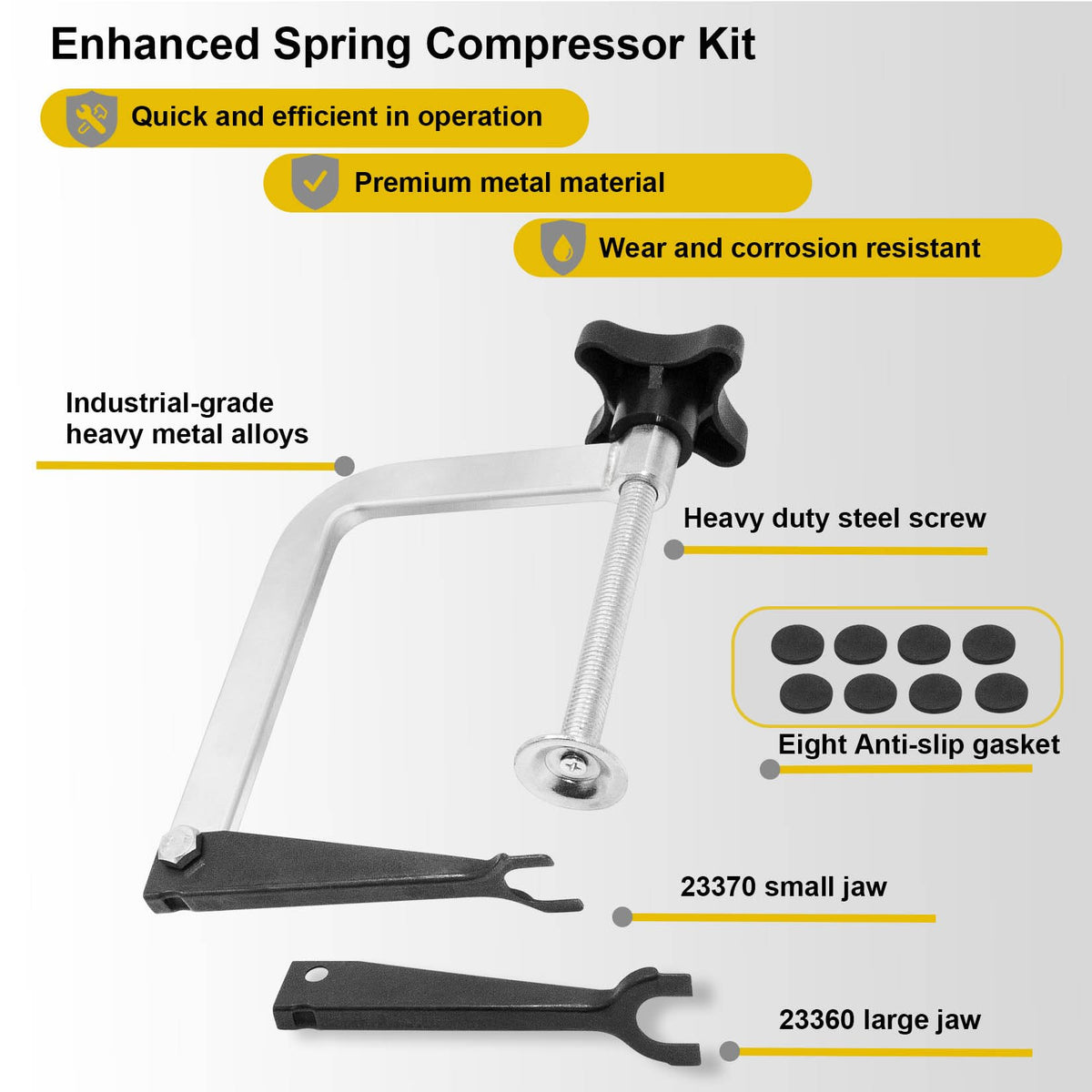 Datrenm small jaw detail fitting tight valve seats for precise control