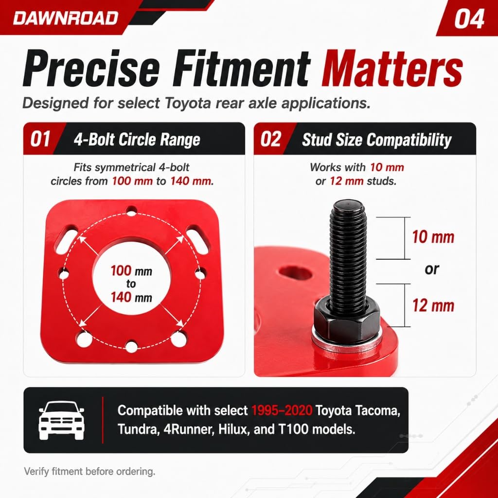 DAWNROAD hardware and finish closeup highlighting Grade 12.9 bolts and corrosion resistance
