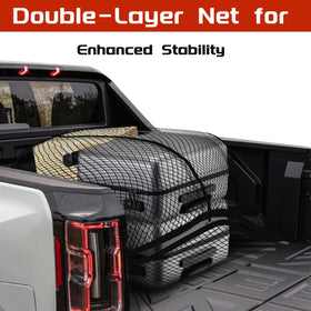 Dayacoco folded net in storage bag demonstrating compact portability