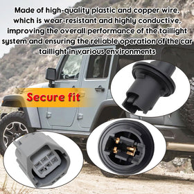 daydmaly packaged harness ready for replacement, simplifies taillight repair