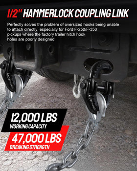 DAYDOOR close-up of hammerlock fork and drive pin, clear view improves secure fit confidence