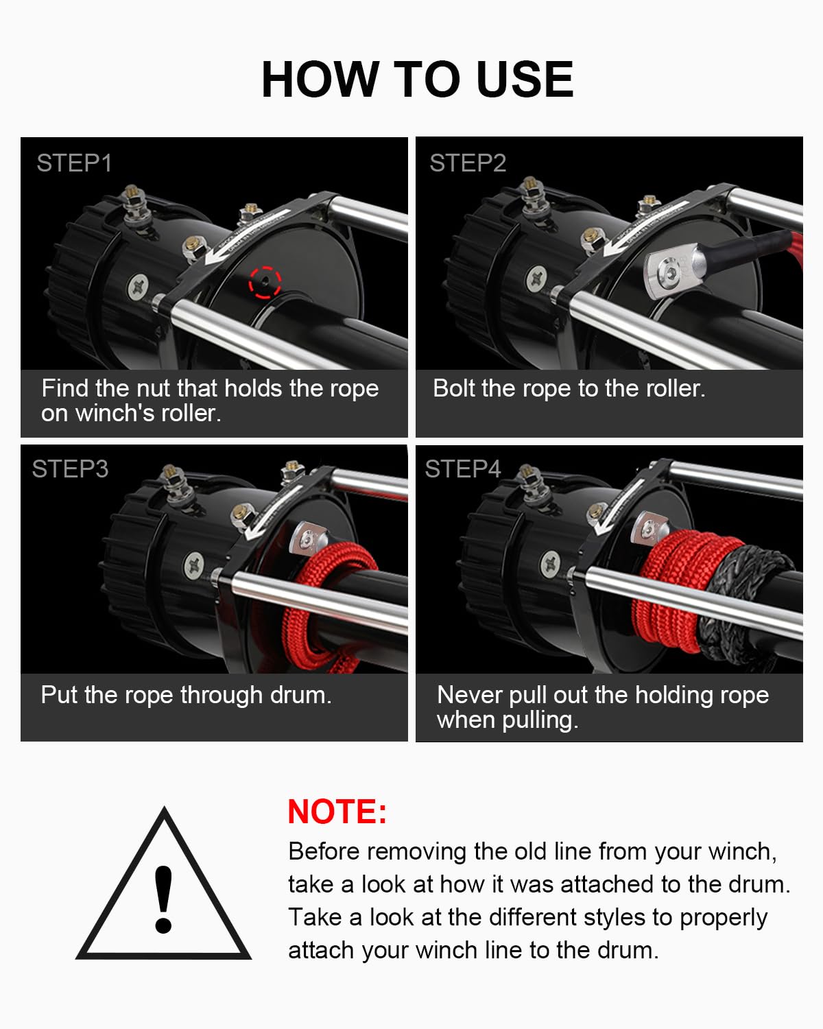 DAYDOOR forged winch hook close-up showing corrosion-resistant finish and high-strength reliability