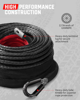 DAYDOOR forged steel winch hook close detail showing robust attachment and safety
