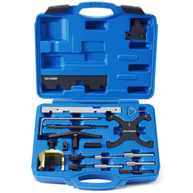 DAYDOOR front toolkit layout showing all timing tools and efficient workshop organization