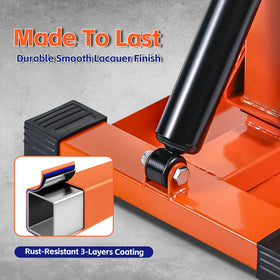DAYIMADE rubber top platform close-up protecting frame and preventing slips
