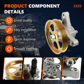 Daysyore pump mounting flange and bolt holes for accurate alignment