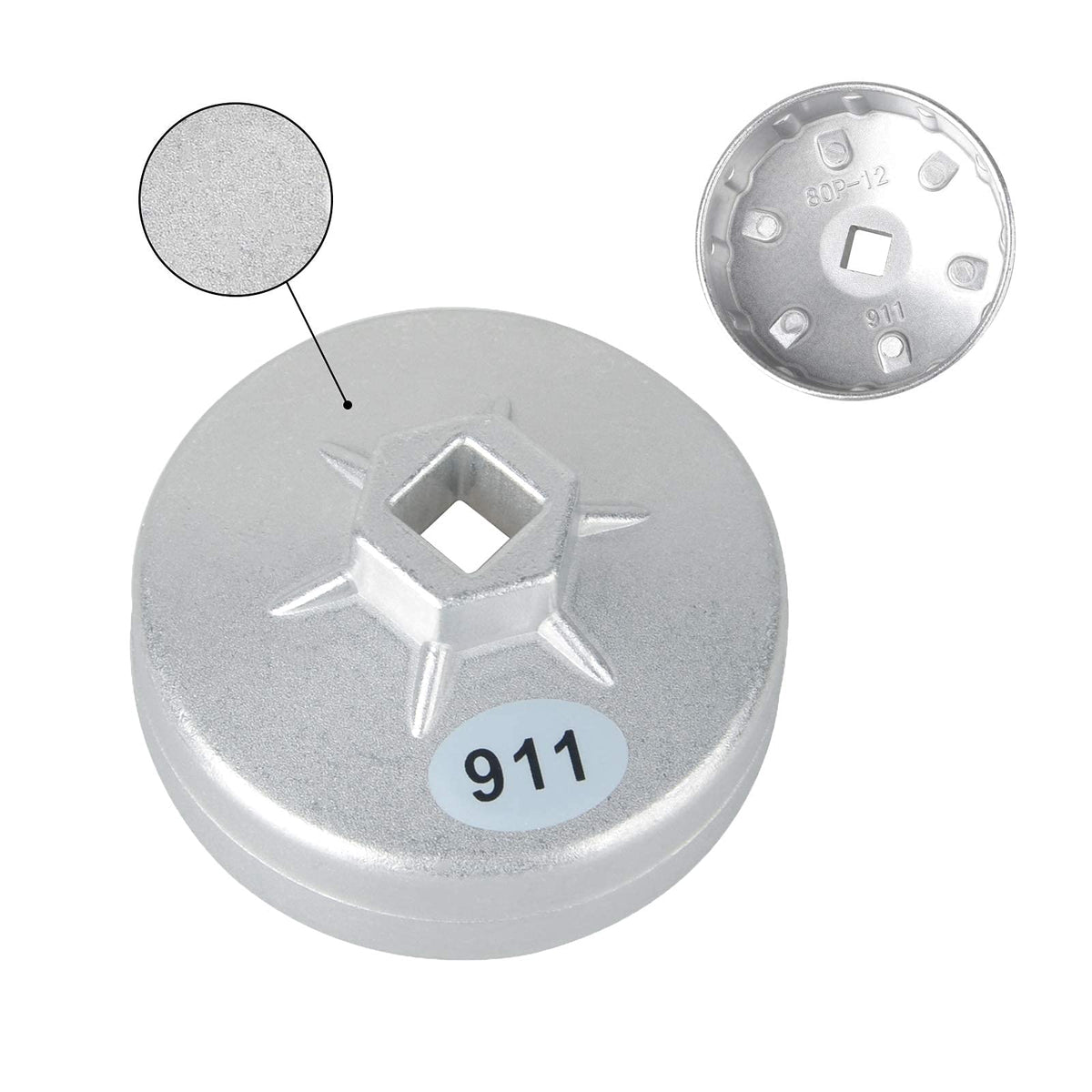 DAYUAN adapter and ratchet detail demonstrating compatibility with 1/2 inch drive tools