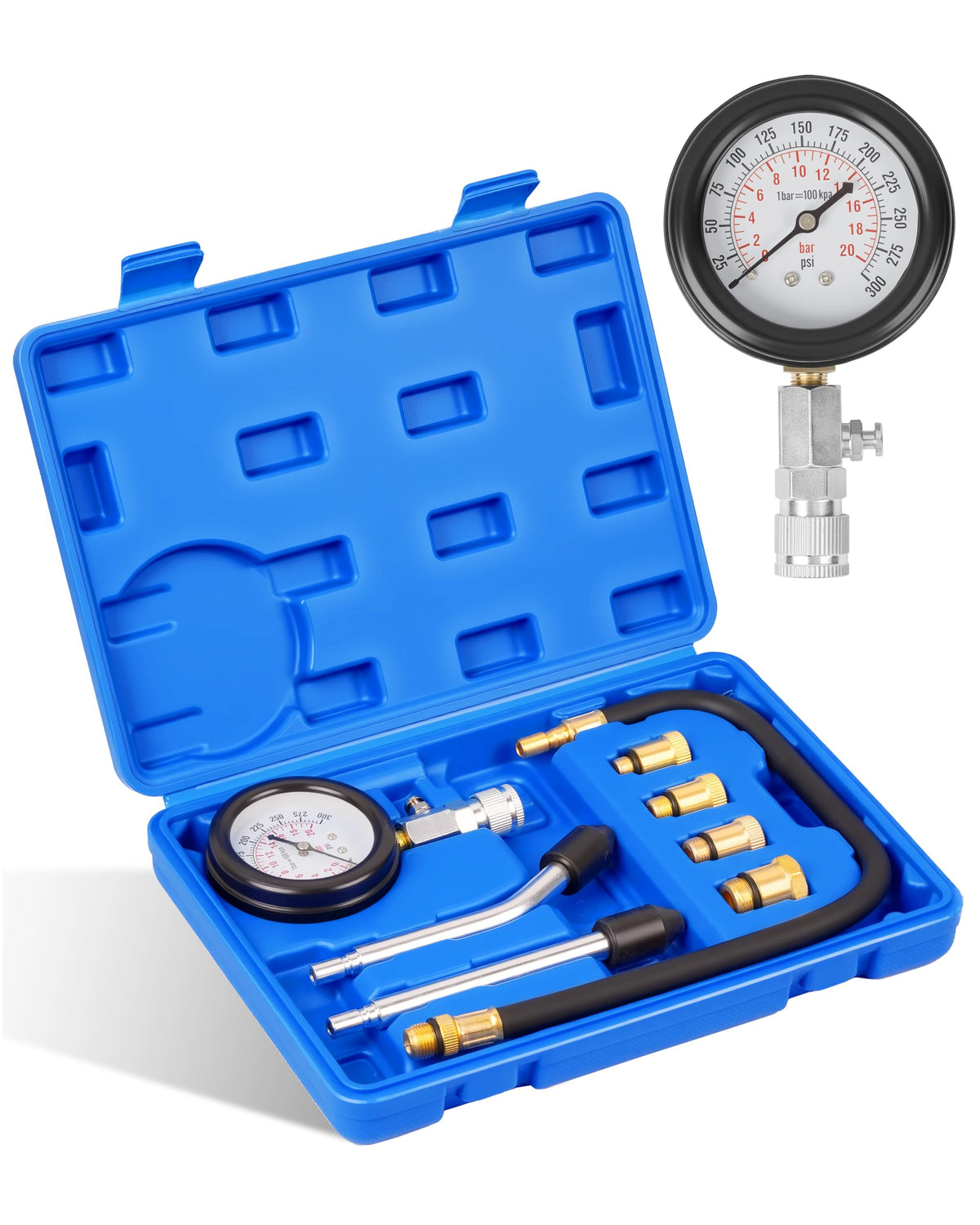 DAYUAN blue case open with components organized for fast access and protection benefit