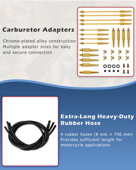 DAYUAN open carrying case keeping gauges and fittings organized and protected