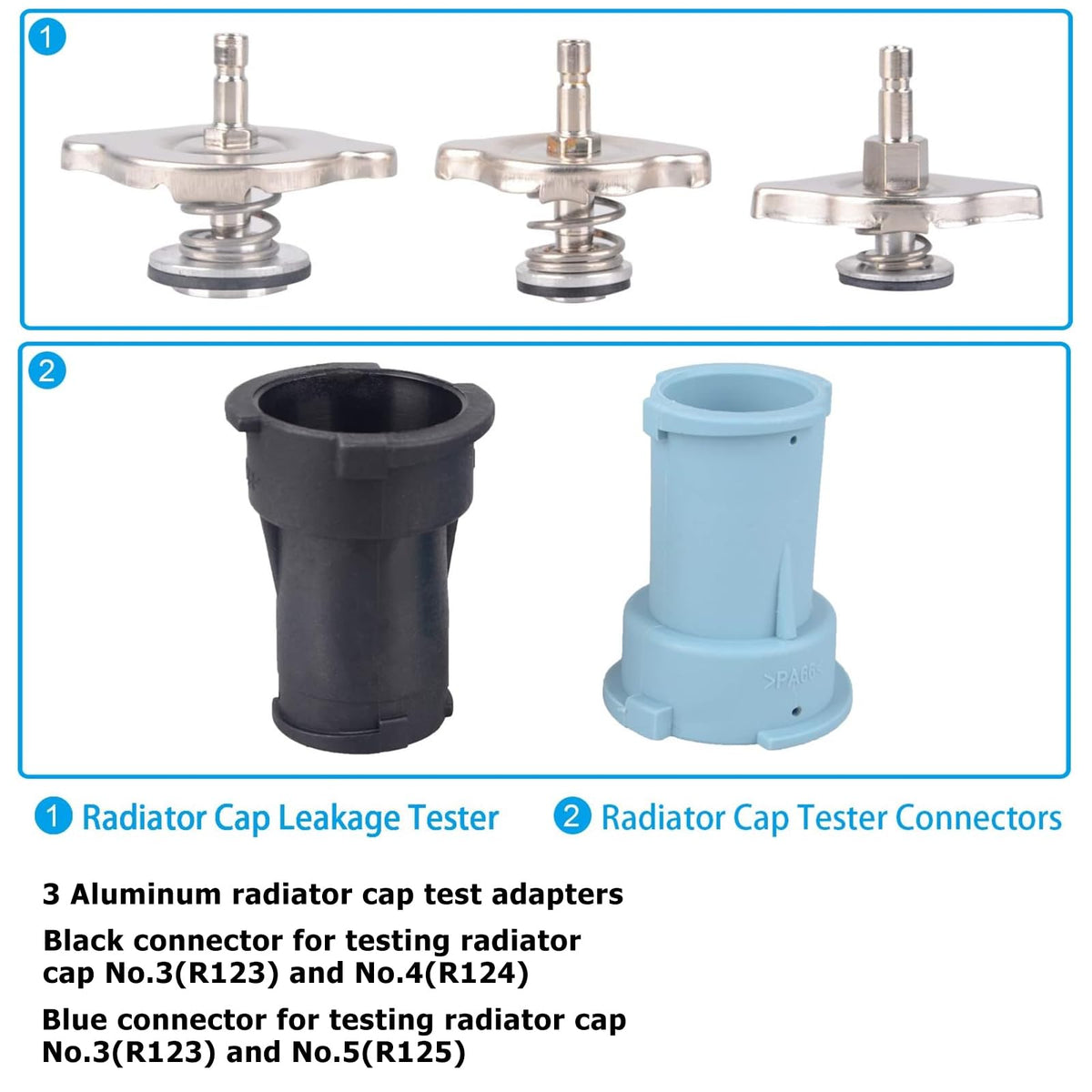 DAYUAN chromed steel adapters highlighting durable connection points and longevity