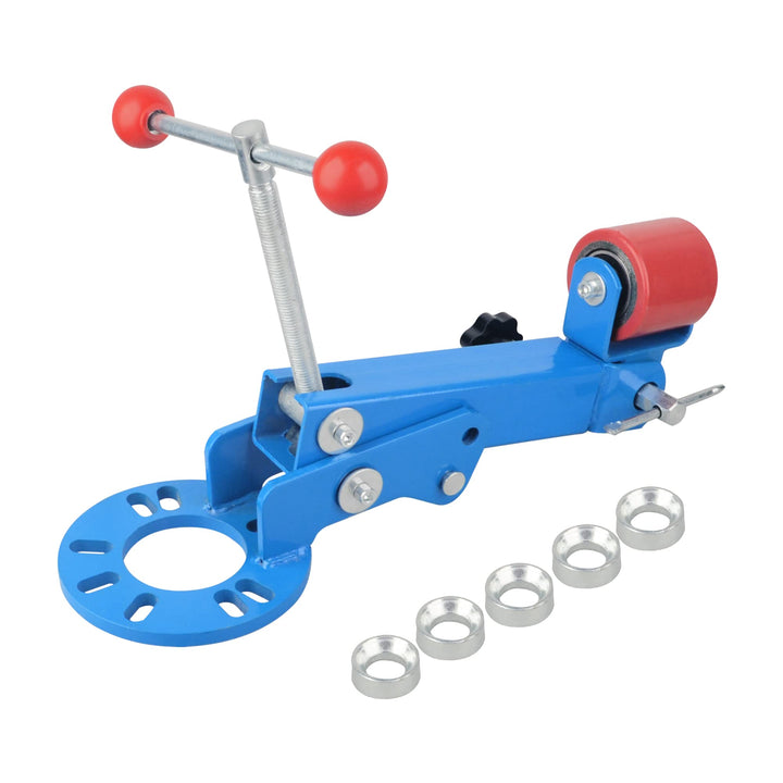 DAYUAN front view of fender roller showing durable construction and control