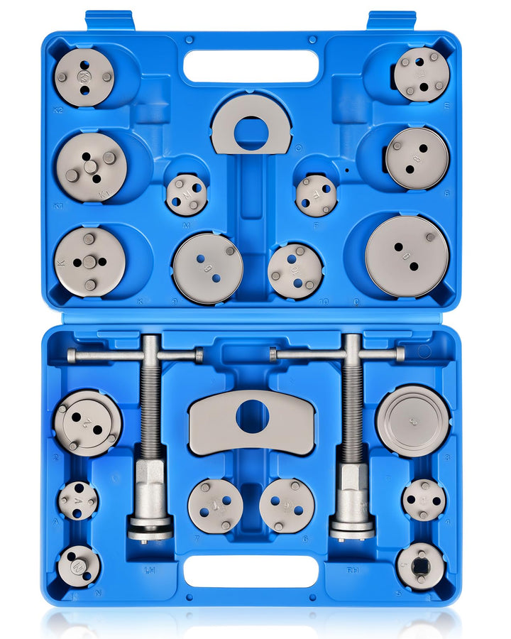 DAYUAN front view of case and full 22-piece kit showing organization and convenience