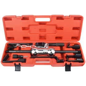 DAYUAN front view of red case showing kit portability and organized storage