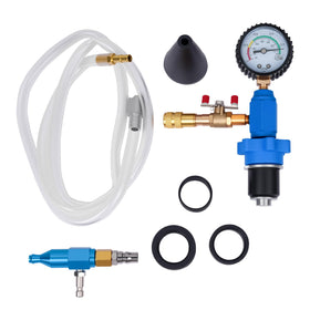 DAYUAN gauge close-up showing dual-scale vacuum reading for accurate control