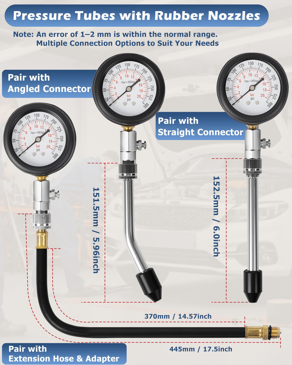 DAYUAN hose and quick-connect showing secure, leak-resistant fittings