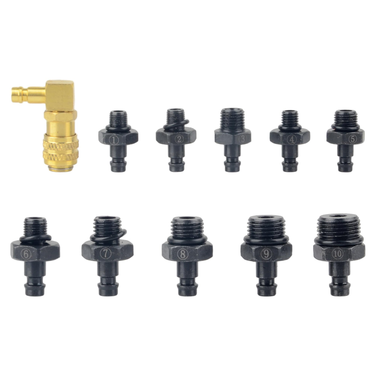 DAYUAN hose and quick coupling displayed for extended reach access