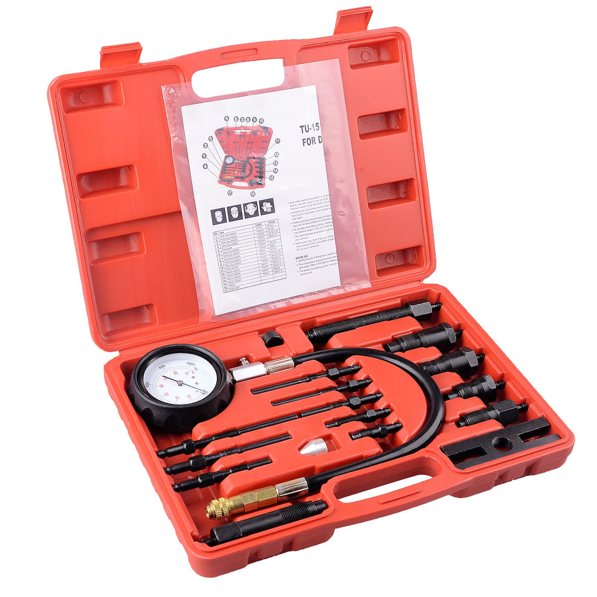 DAYUAN injector adapters labeled to highlight correct thread fit advantage