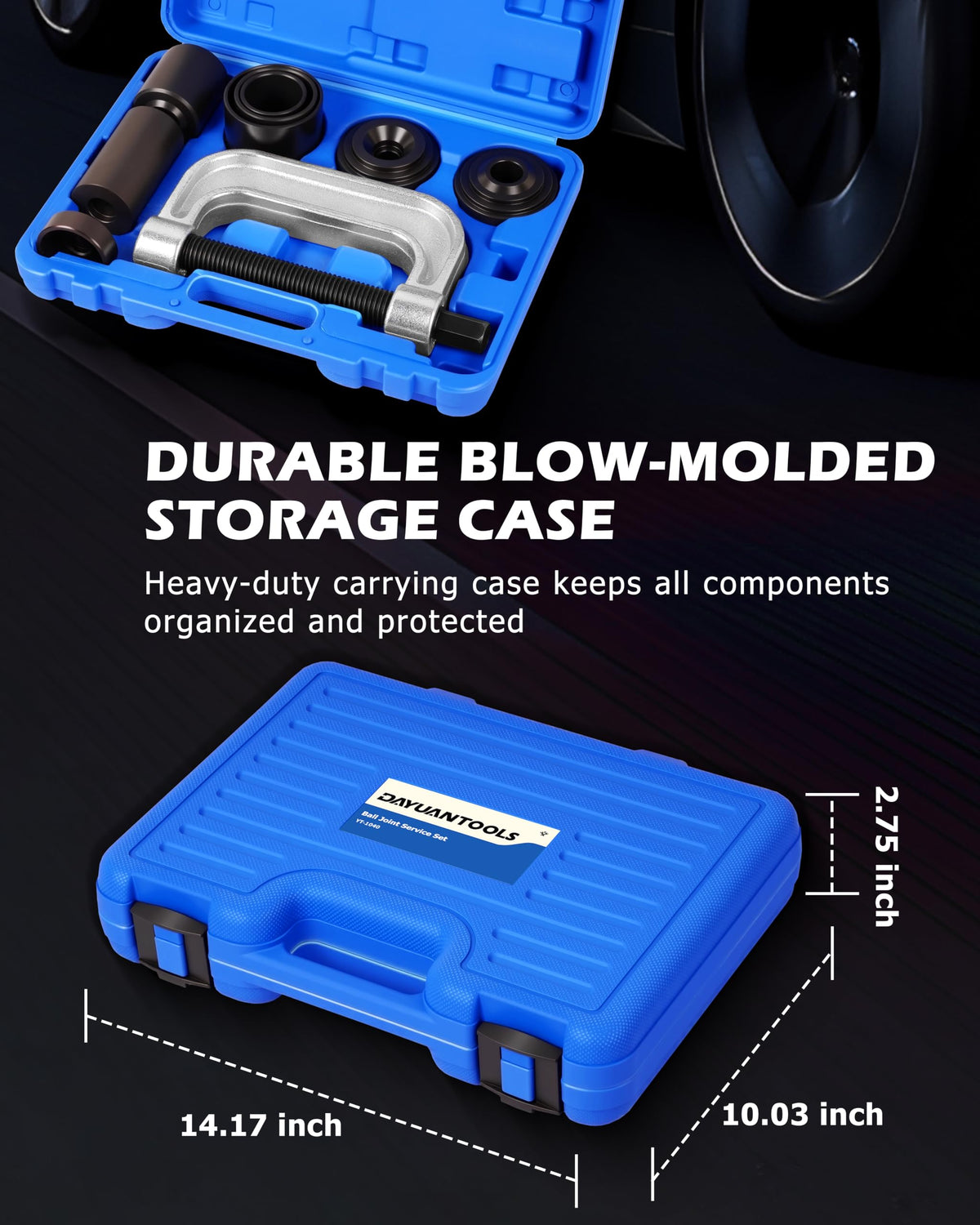 DAYUAN kit packed ready for transport for on-site repair convenience