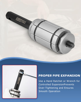 DAYUAN large expander thread detail illustrating robust construction for strength