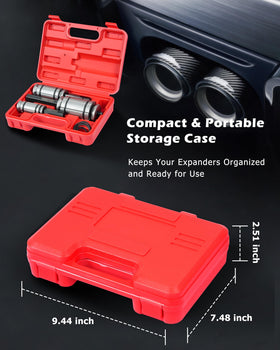 DAYUAN medium expander detail highlighting hex drive and smooth taper benefit