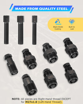 DAYUAN blow-molded case interior keeping pullers organized and protected