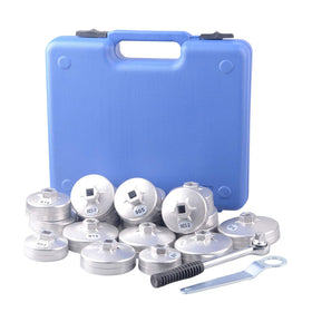 DAYUAN open storage case with all 23 sockets and tools neatly arranged for quick selection