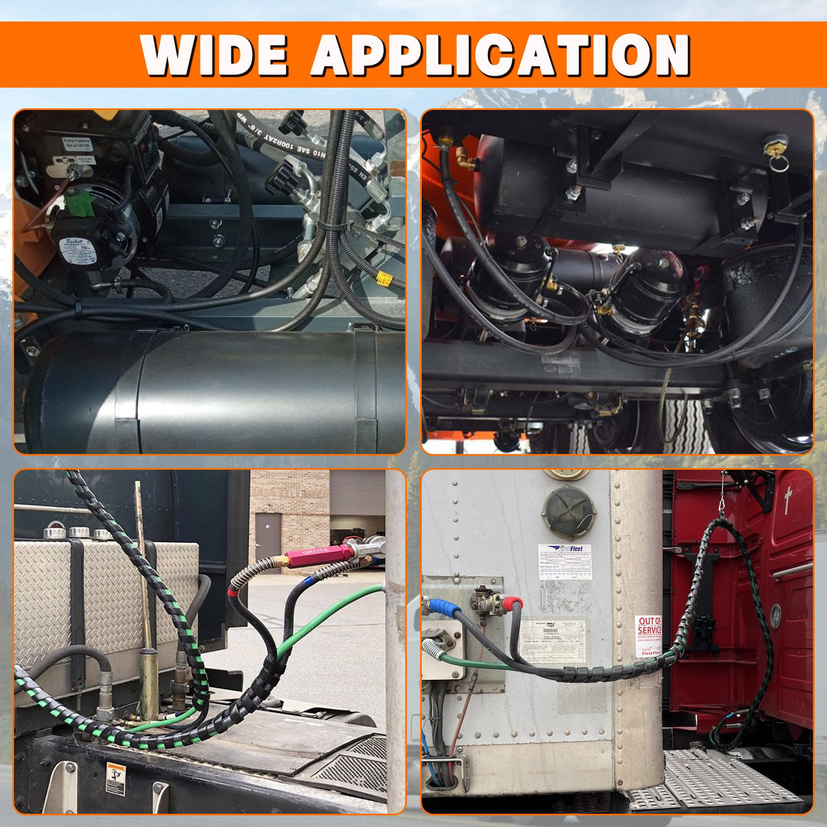 Dazakoot product label and specs highlighting rated pressure and safety benefit