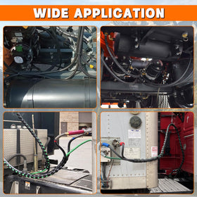 Dazakoot product label and specs highlighting rated pressure and safety benefit