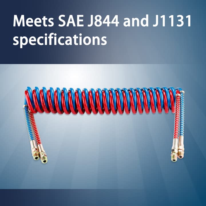 Dazakoot length scale with ruler showing compact 15ft coil for tight routing