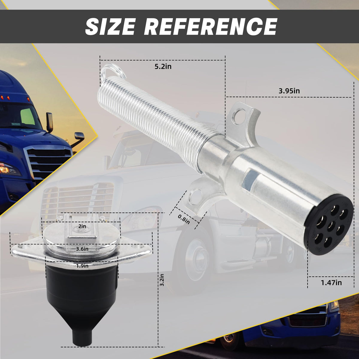 Dazakoot mounted on truck bumper showing secure fit and ready-to-tow benefit