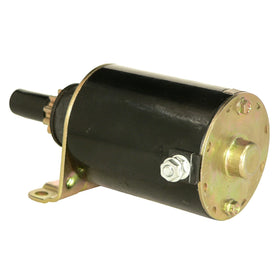 DB Electrical starter installed on mower engine demonstrating correct fit and restored cranking