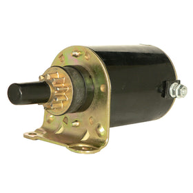 DB Electrical starter next to hand for scale showing compact PMDD design benefit