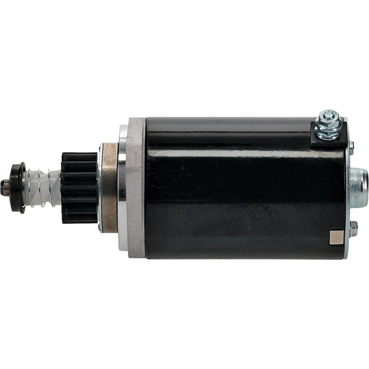 DB Electrical starter installed in an RV generator demonstrating proper application