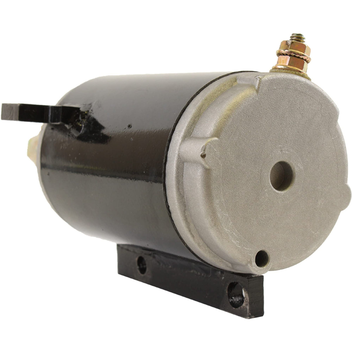 DB Electrical starter next to ruler for scale showing compact PMDD design