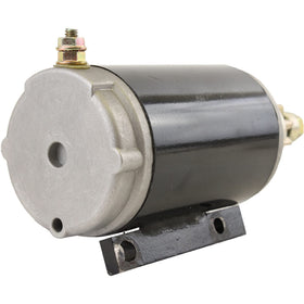 DB Electrical starter side label with specs and OEM cross-reference for verification