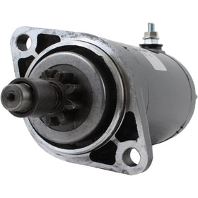 DB Electrical starter next to ruler showing 1.15 inch gear OD for dimension verification