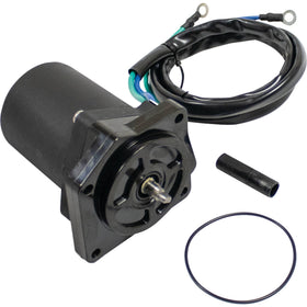 DB Electrical tilt and trim motor front view showing compact housing and fit
