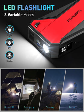 DBPOWER USB port charging phone for fast device recharge on the go