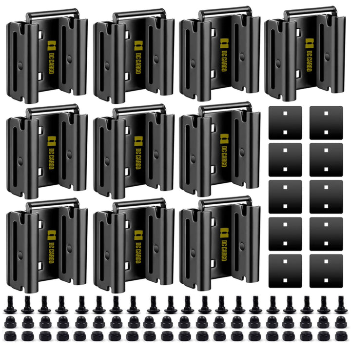 DC Cargo Mall connector front view showing bolt holes and sturdy profile for secure mounting