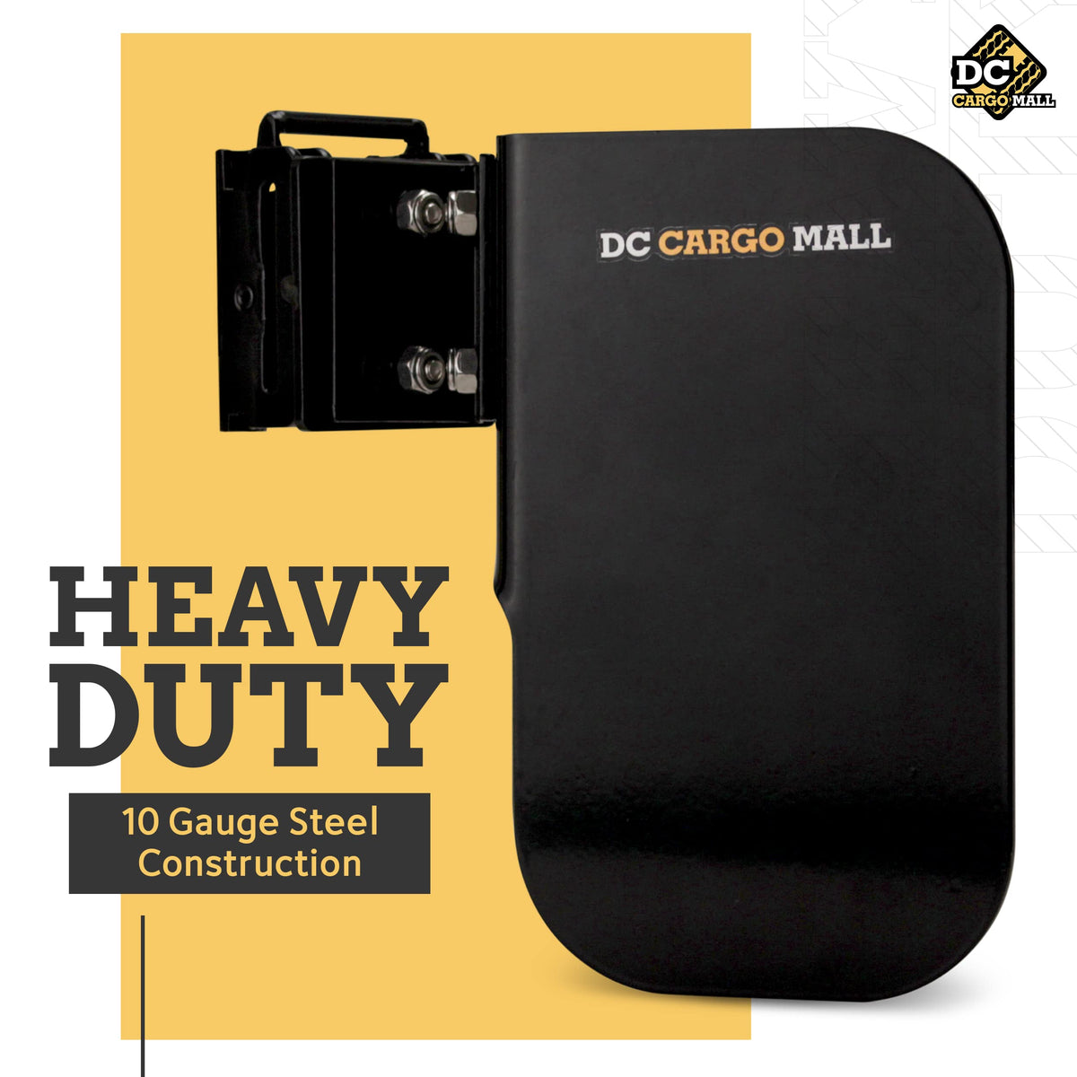 DC Cargo Mall close-up welds and powder coat showing durable build benefit