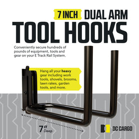 DC Cargo Mall close-up of zinc-plated hook detail, corrosion-resistant finish benefit