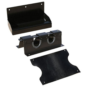 DC Cargo Mall restraining pin and lock hole close-up, secures load locks