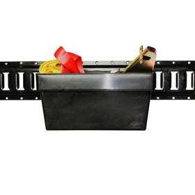DC Cargo Mall basket mounted inside trailer optimizing space benefit