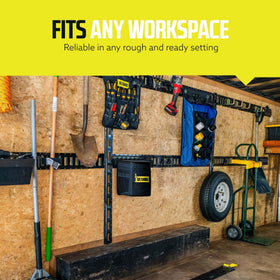 DC Cargo Mall folded flat for compact storage when not in use