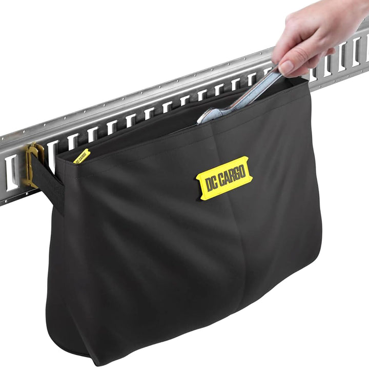 DC Cargo Mall front view showing durable canvas and zipper for organized storage
