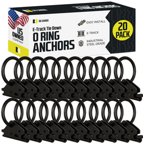 DC Cargo Mall O-rings used in loaded trailer scene showing practical use and cargo organization